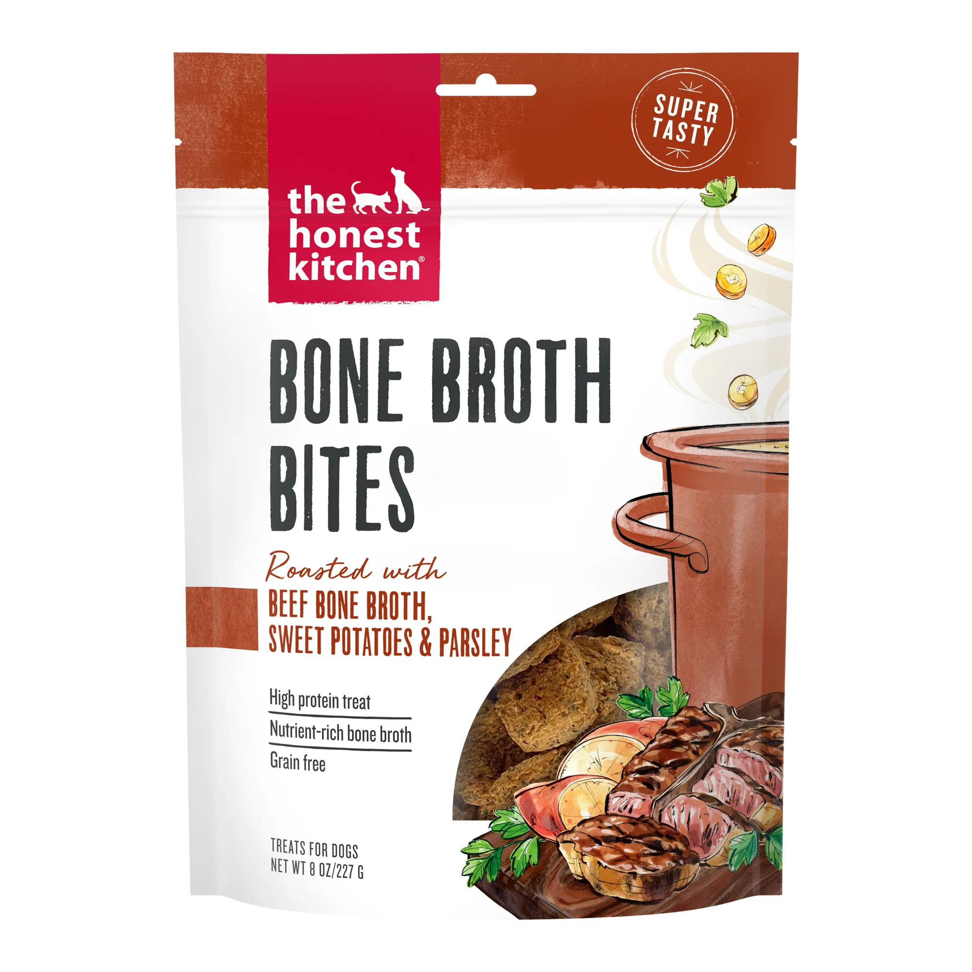 Beef Bone Broth Bites with Sweet Potato