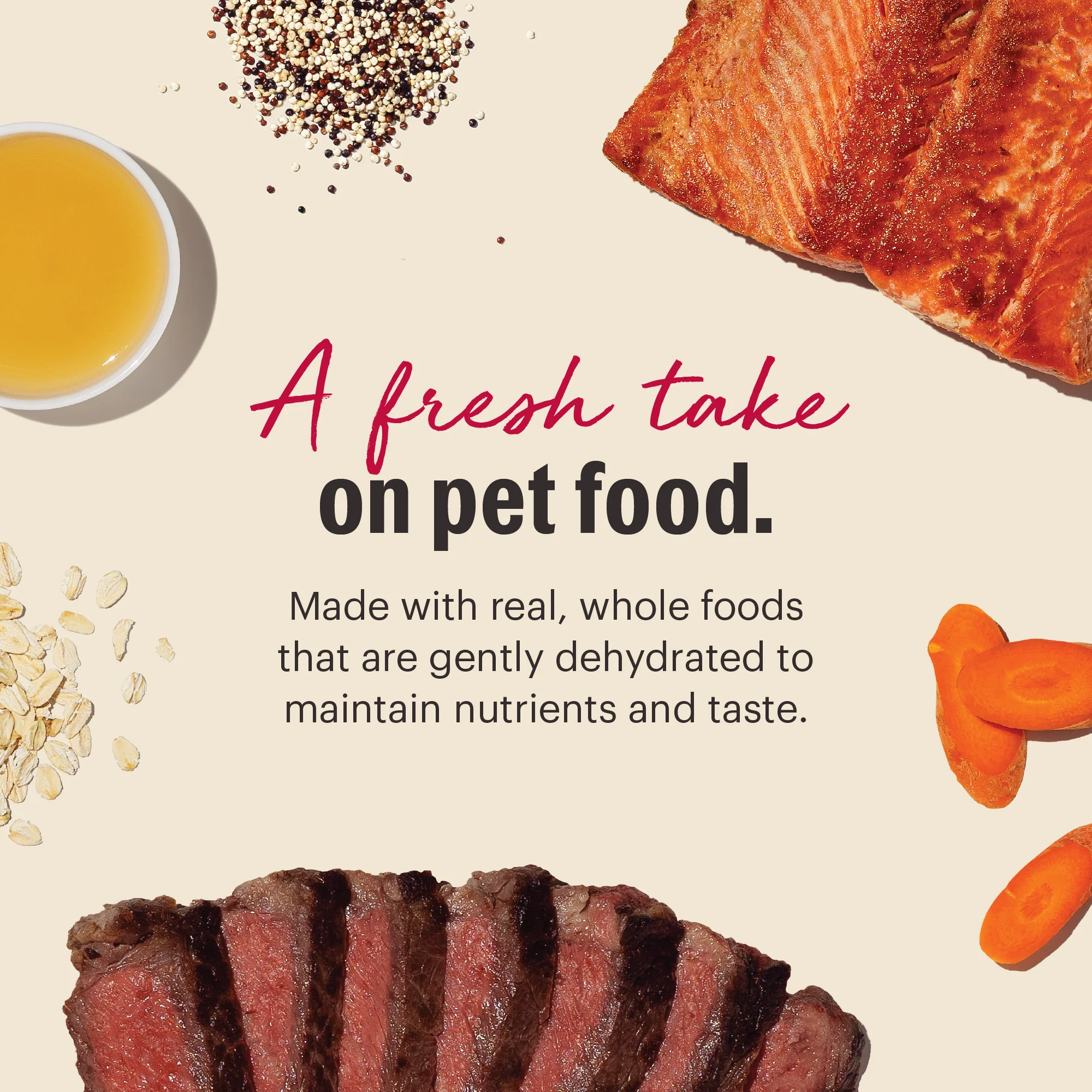 Wholemade Whole Grain Beef & Salmon Dog Food - Image 3