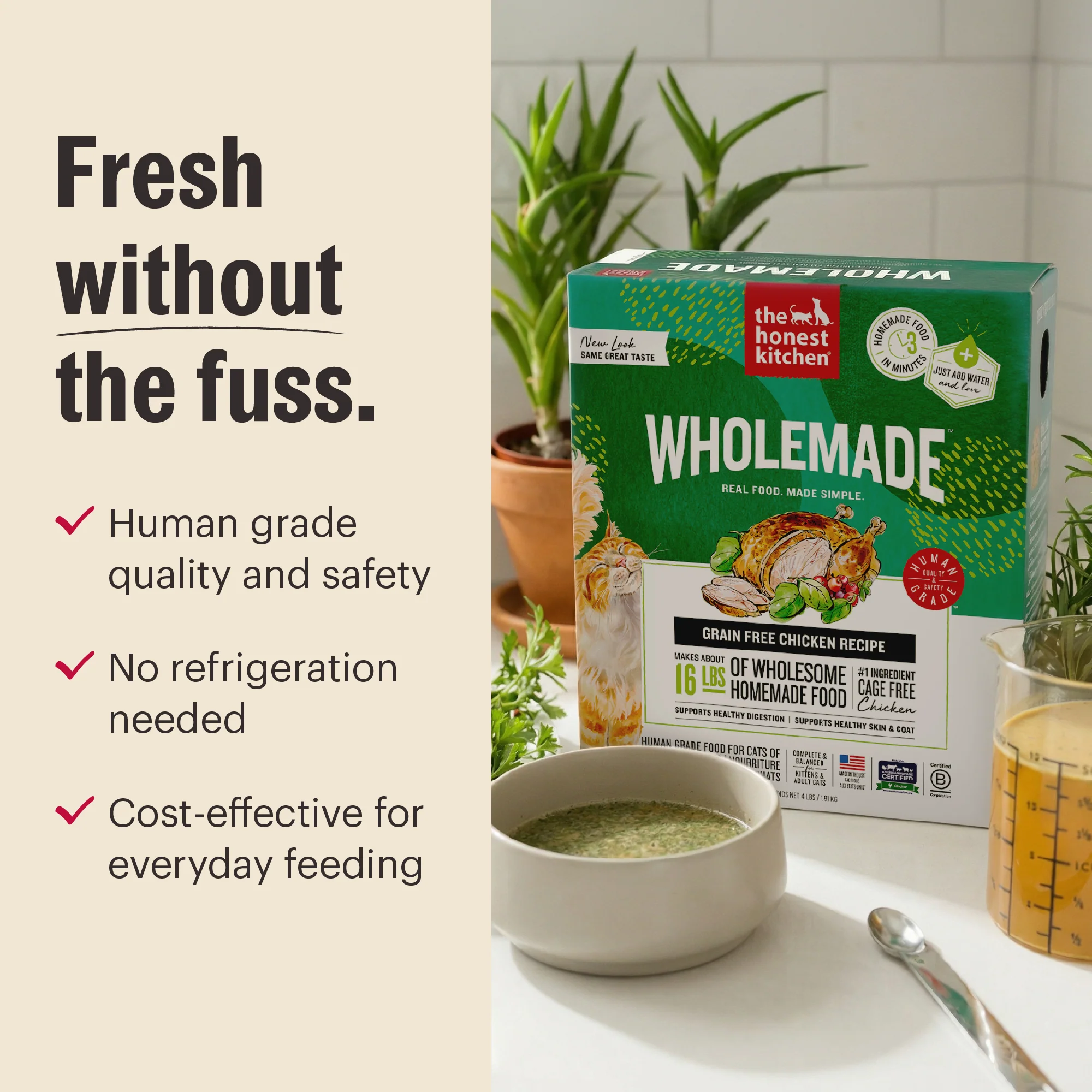 Grain Free Chicken Dehydrated Cat Food - Image 6
