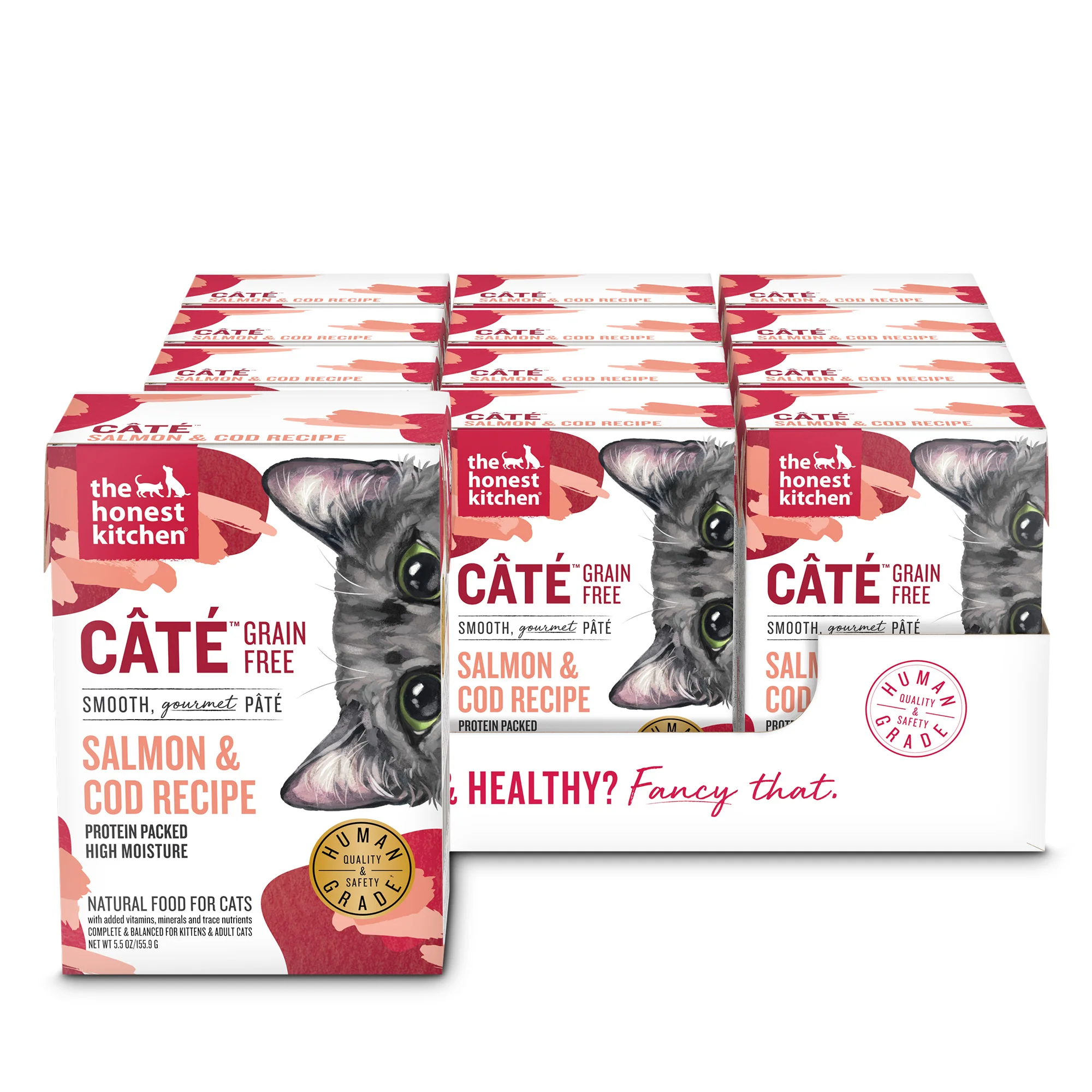 Grain Free Salmon & Cod Câté (Pâté) - Image 10