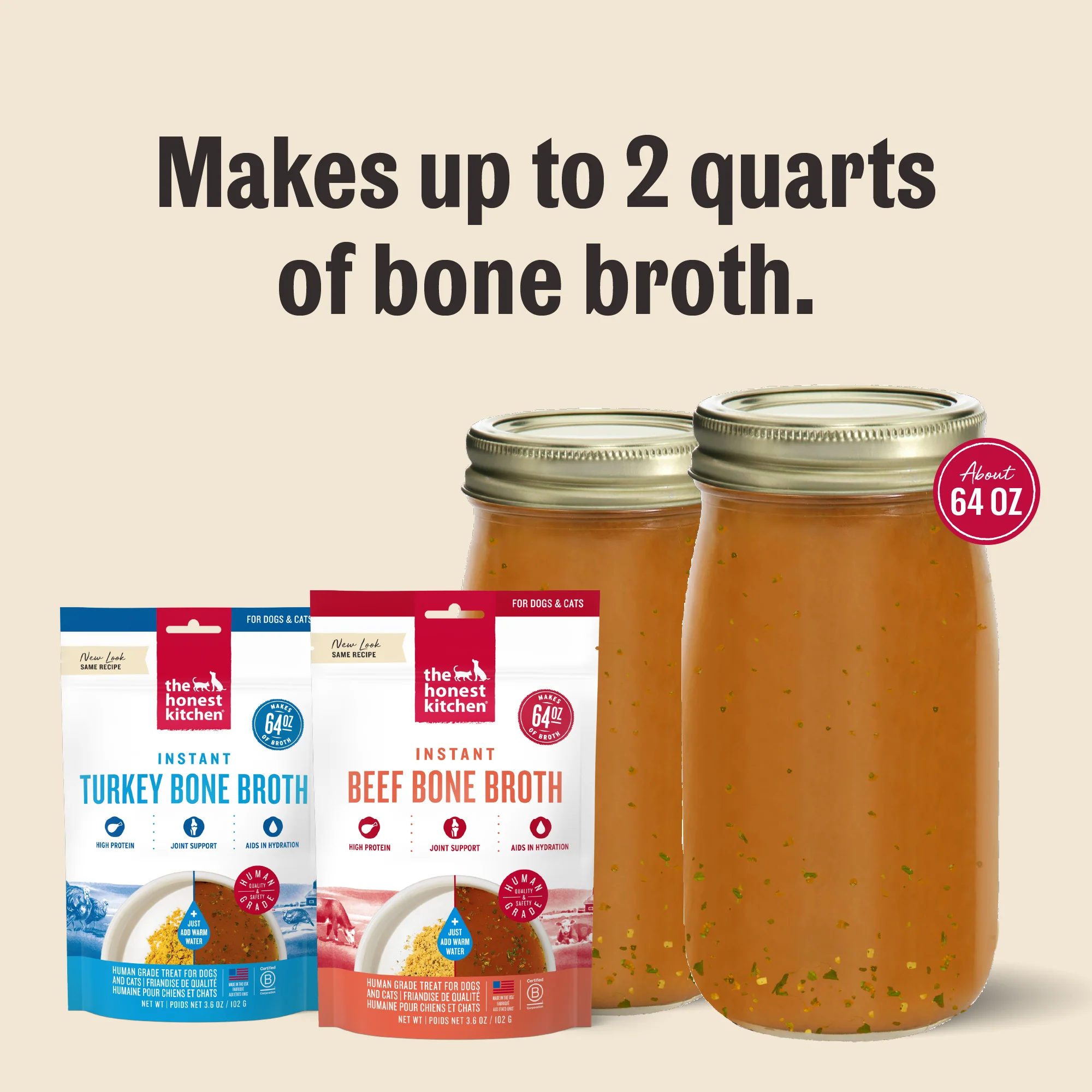 Instant Beef Bone Broth with Turmeric - Image 4
