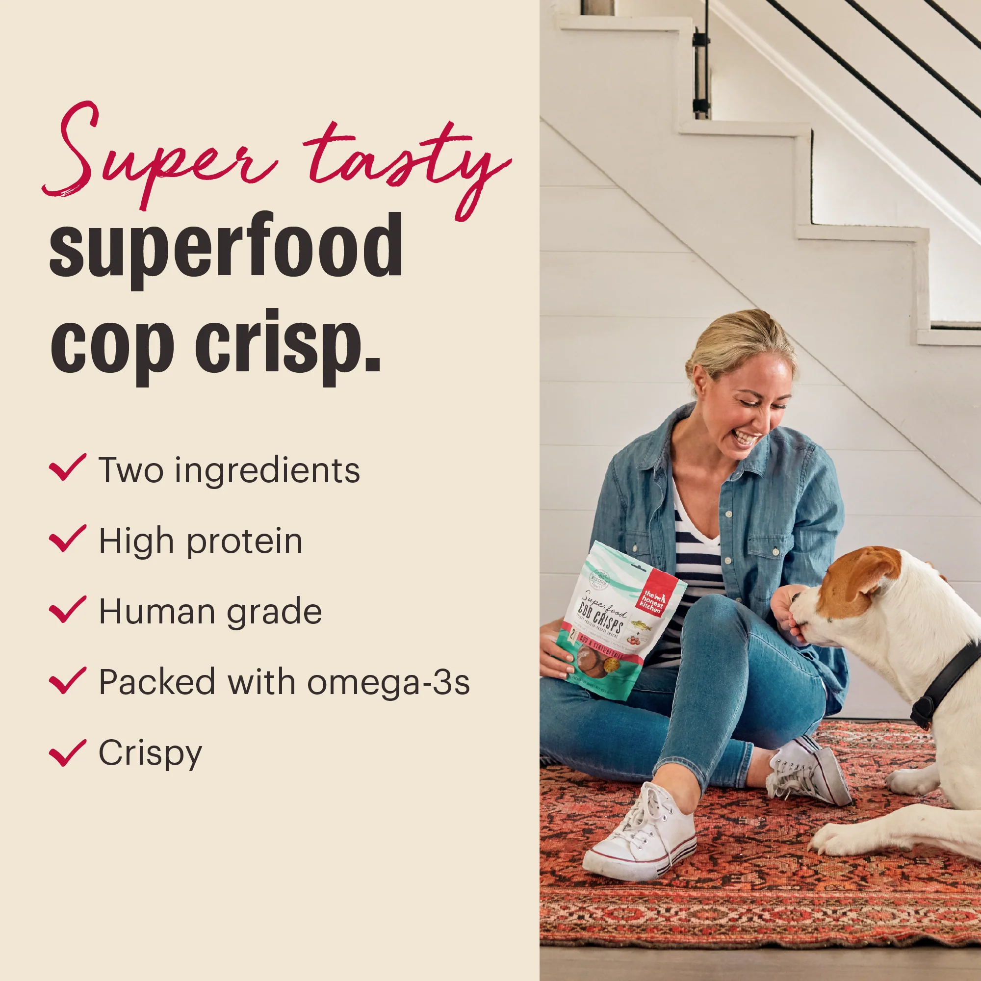 Superfood Cod Crisps - Strawberry - Image 3